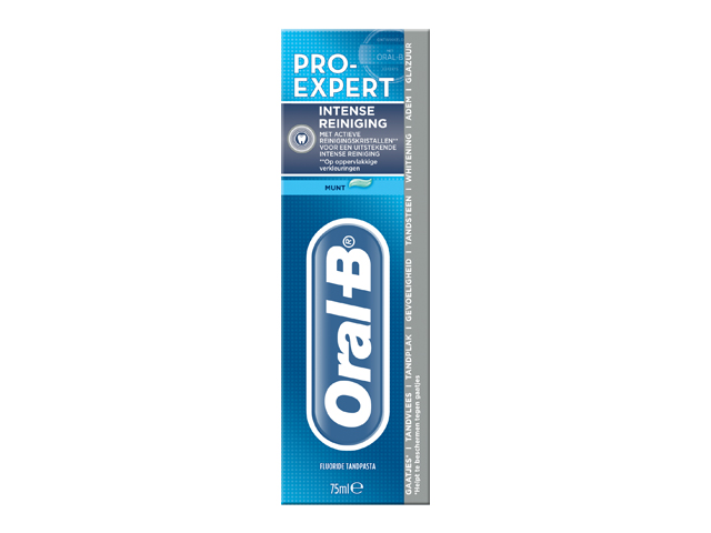 Oral B Pro Expert Intense Reiniging Tandpasta 75ml